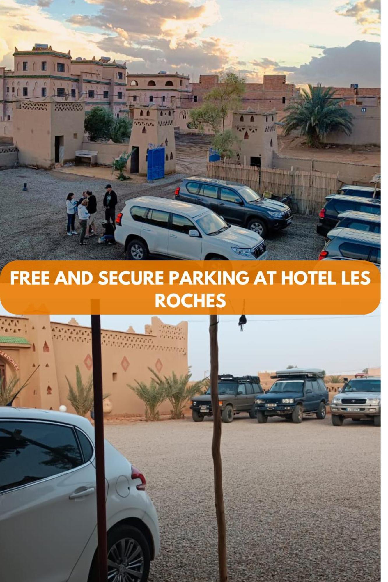 Hotel Les Roches Merzouga Exterior foto